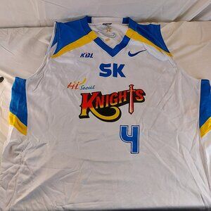 Vintage Nike KBL SK Hi Seoul Knights #4 Basketball Jersey - Size: 3XL